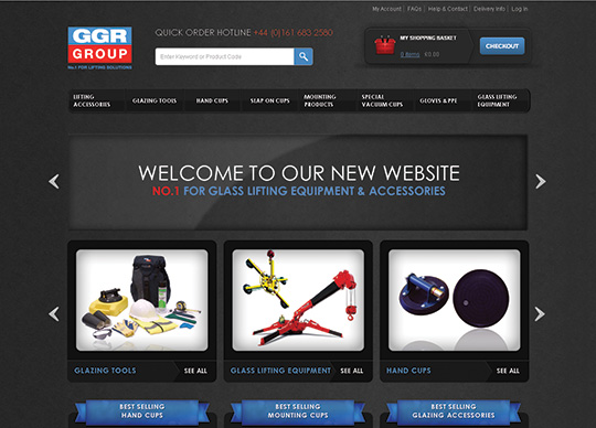 GGR Glass homepage