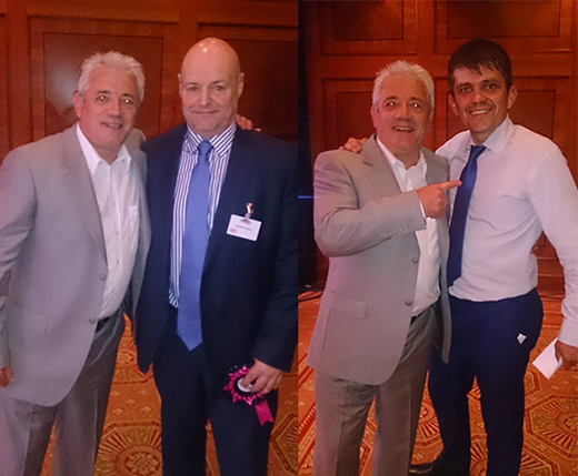GGR's Mike and Paul with Kevin Keegan