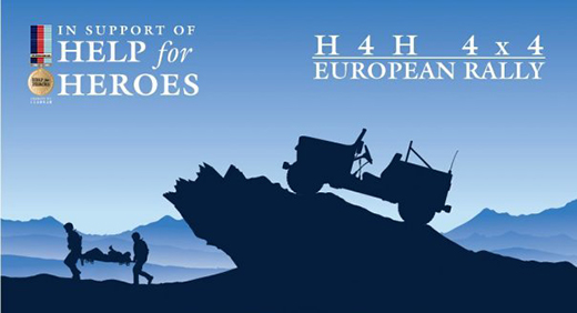 Help for Heroes 4x4 European Rally