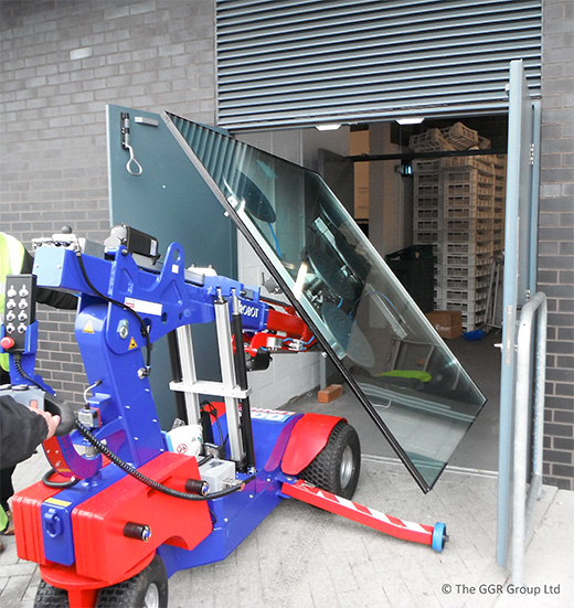 Oscar robot at Edgbaston cricket ground