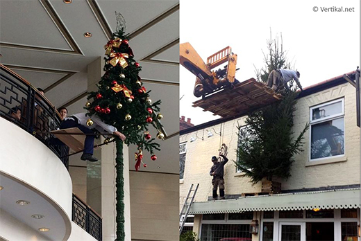 Christmas tree installations
