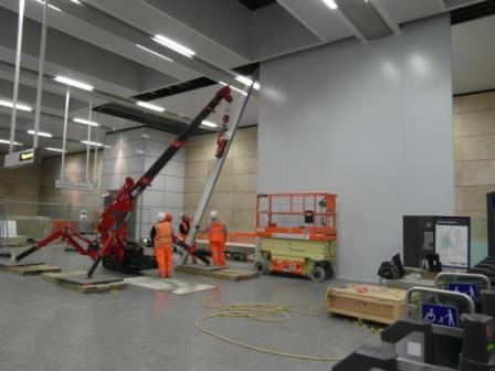 GGR Rail CrossRail Farringdon Station