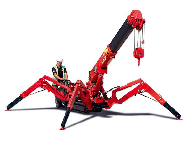 URW-295 mini spider crane