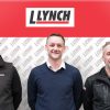 L to R: Chris Gill of Lynch, Gareth Baxendale of GGR, Paul Caruana of Lynch