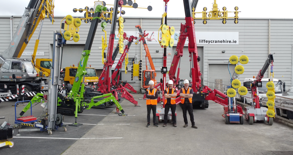 Liffey Crane Hire announced as GGR Group's official Woods Powr-Grip and UNIC supplier for Ireland.