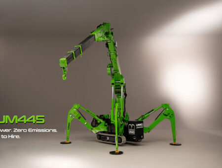 UNIC UM445 Li-Ion Pop-Up Crane Joins GGR Group Hire Fleet