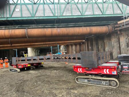 Silvertown Tunnel: Lifting 20T Steel with Riverlinx