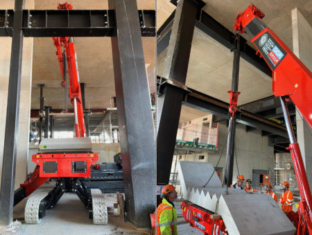 Lifting Stair Cores for Landmark London Museum