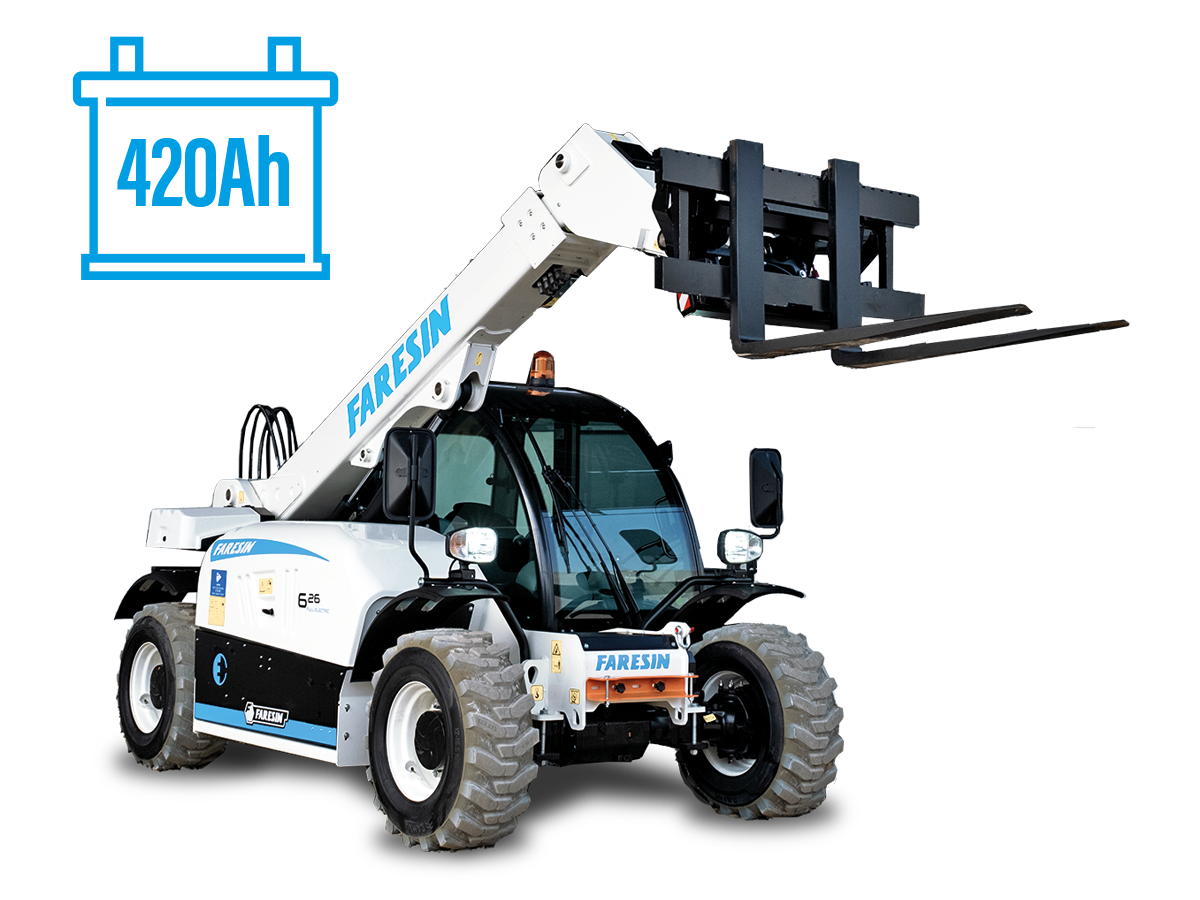 Electric Telehandler F6.26 | Extended Battery | GGR Group