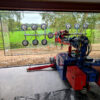 Oscar 1400 Glazing Robot installing inside out glazing.