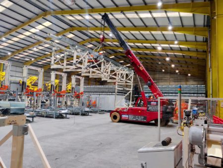 Fume Free Lifting Inside a UK Drinks Manufacturing Facility