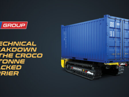 Croco40 Tracked Carrier: A Guide to 40-Tonne Heavy Load Transport