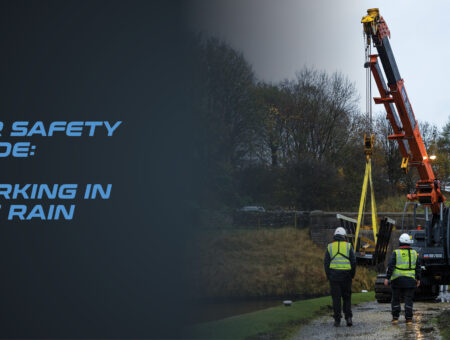 Working Safely in the Rain: Wet Weather Lifting on Construction Sites